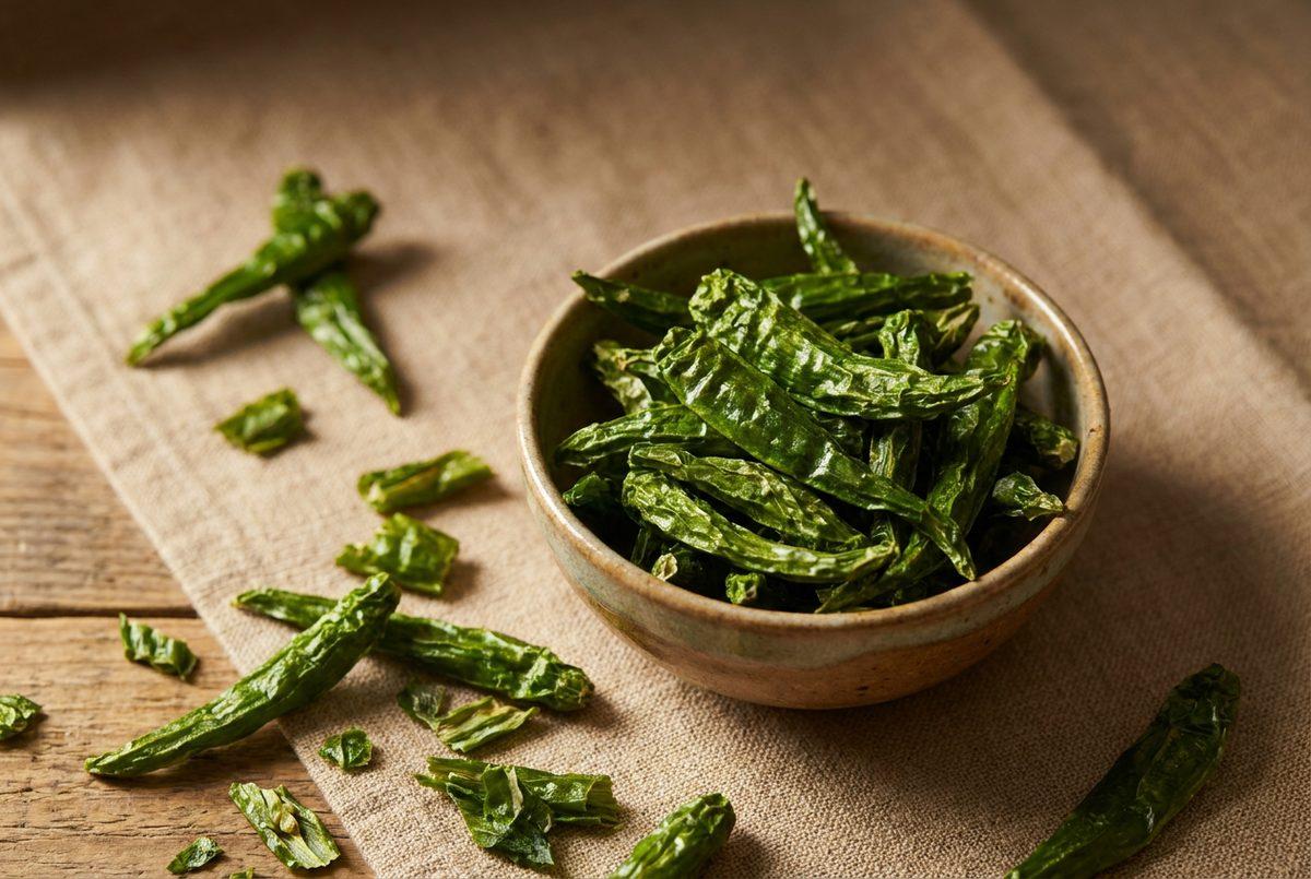 Dehydrated Green Chillies