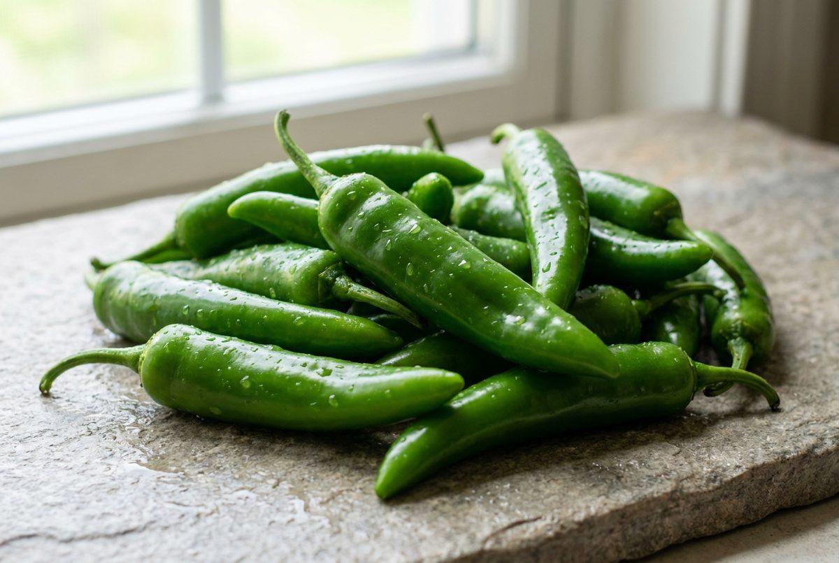 Fresh Green Chillies