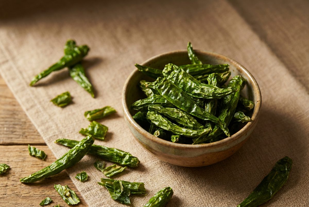 Dehydrated Green Chillies