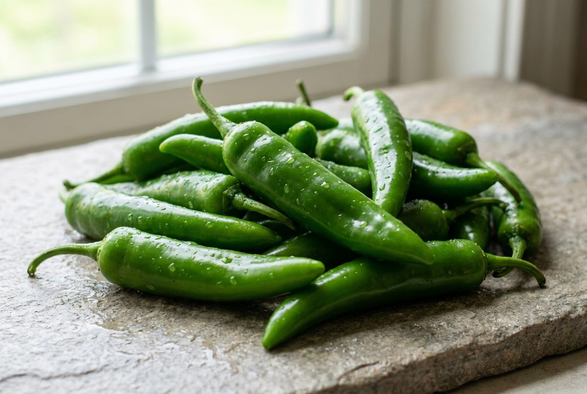 Fresh Green Chillies